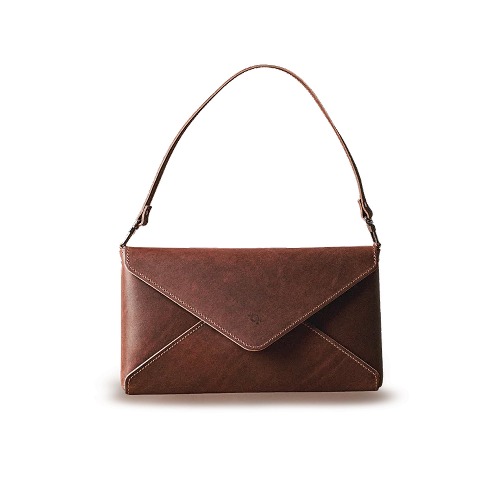 Great Model Clutch - Cognac