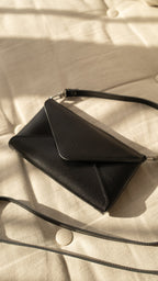 Mini Model Clutch with 3 Straps - Black